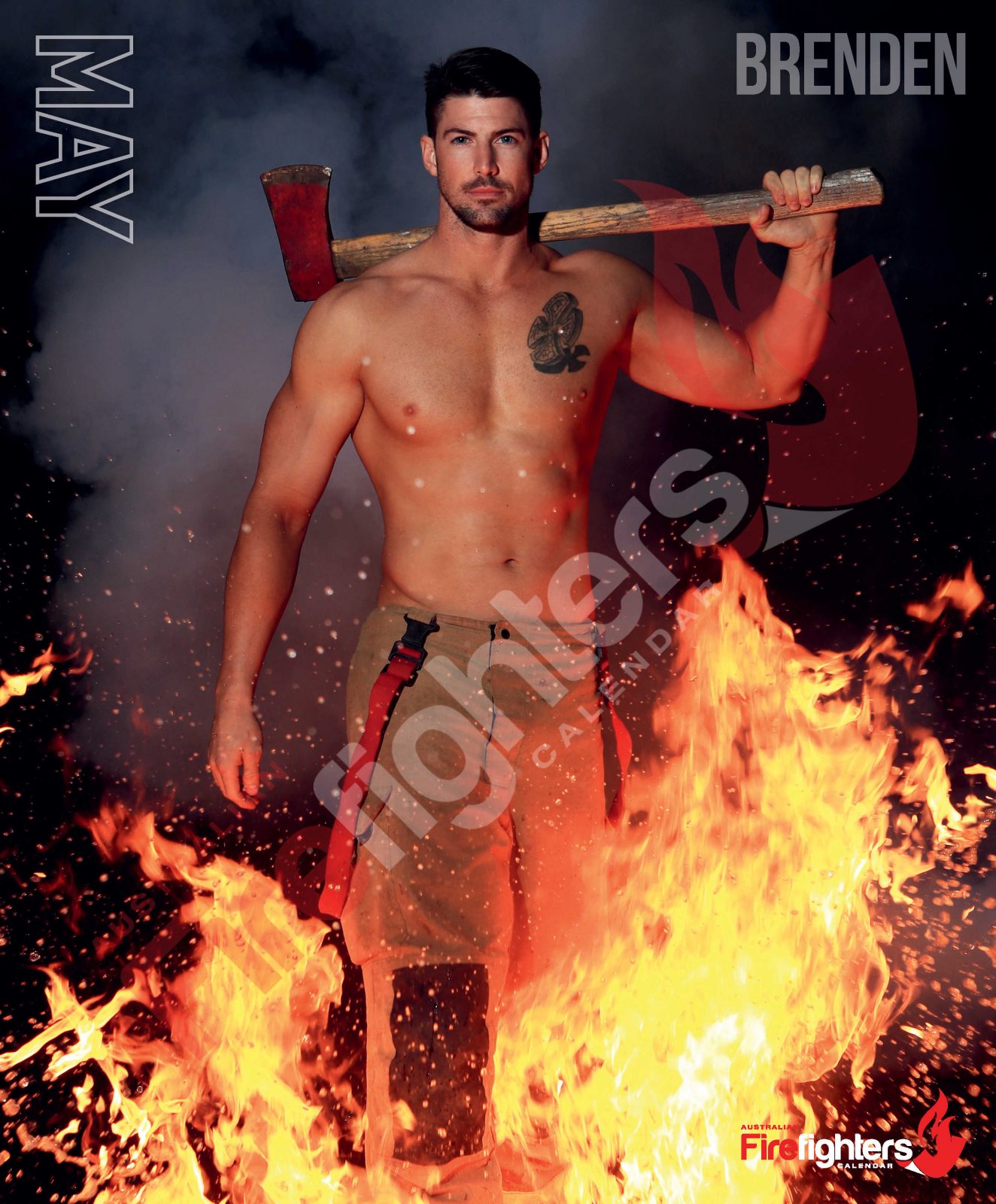 Brenden Australian Firefighters Calendar