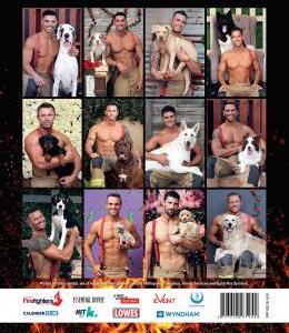 2022 Firefighters Calendar 'Dog Calendar'