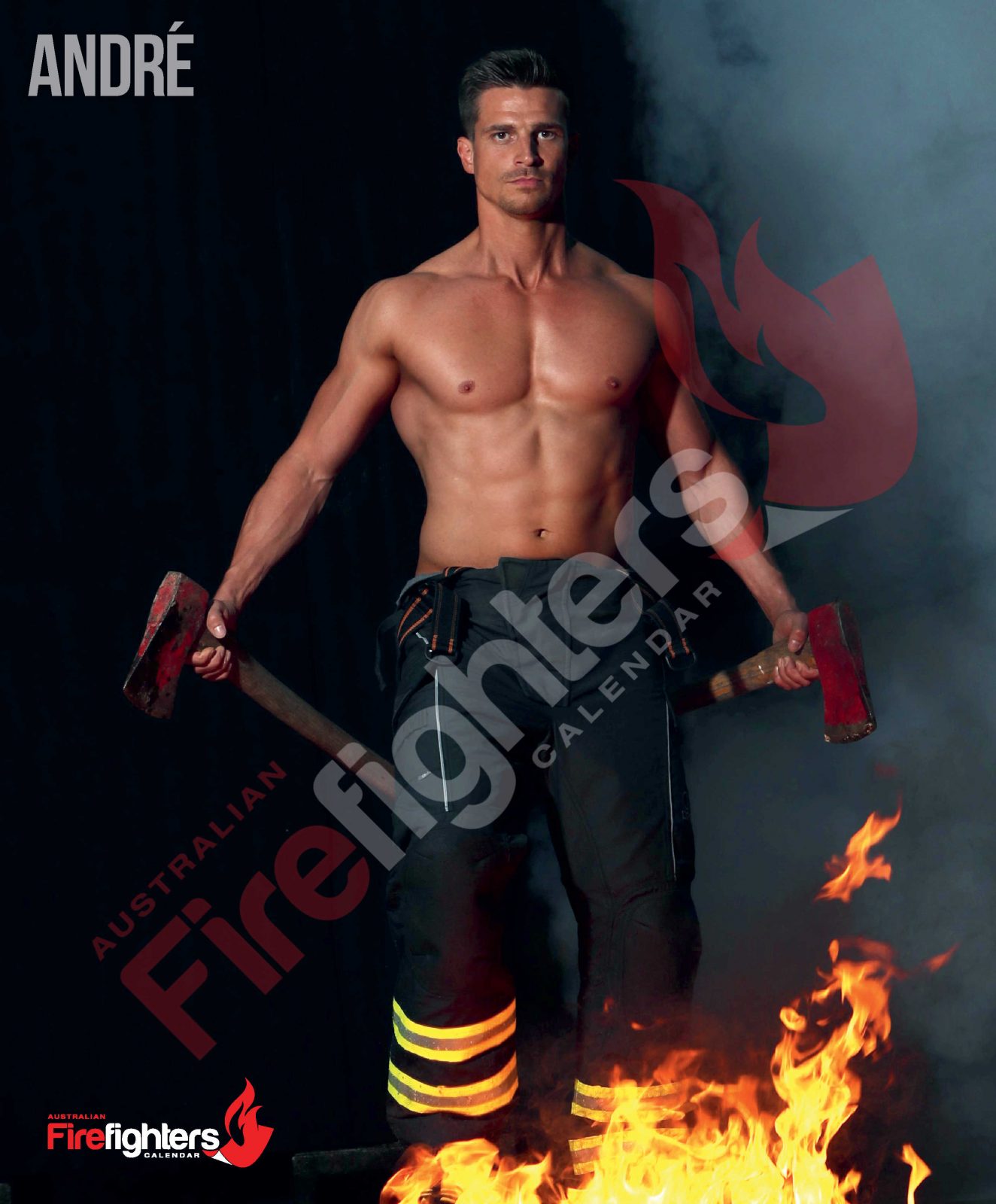 Hot Australian Firefighter Calendar Ally Moselle